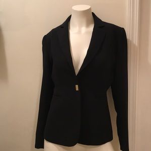 Blazer with gold details